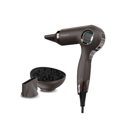 Εικόνα της Σεσουάρ PRHD-40534 Primo 1800W BLDC Με λειτουργία ιονισμού Chocolate