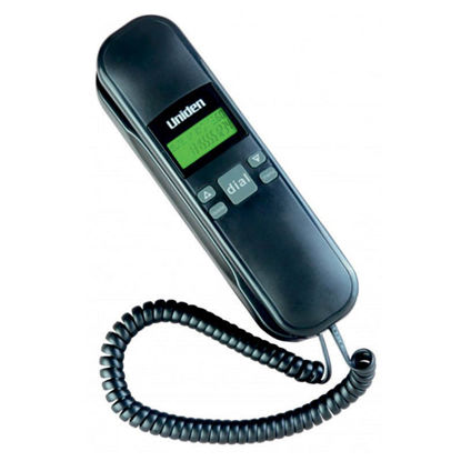 Εικόνα της Τηλέφωνο Γόνδολα UNIDEN AS-7103 CID με αναγνώριση κλήσης Μαύρο